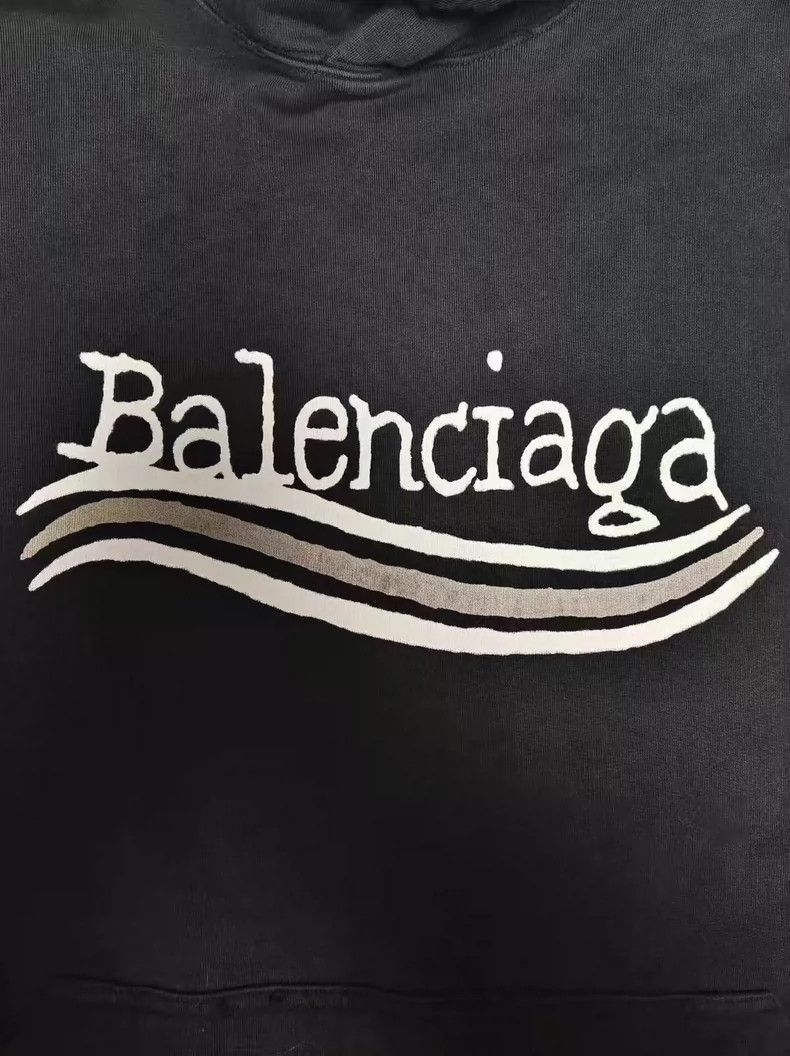 Balenciaga Balenciaga 23FW Coke Wave Hoodie - dmc Size US M / EU 48-50 / 2 - 3 Thumbnail