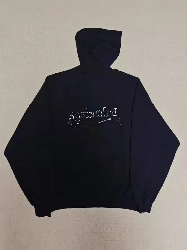 Balenciaga Balenciaga 23FW Coke Wave Hoodie - dmc Size US M / EU 48-50 / 2 - 2 Thumbnail