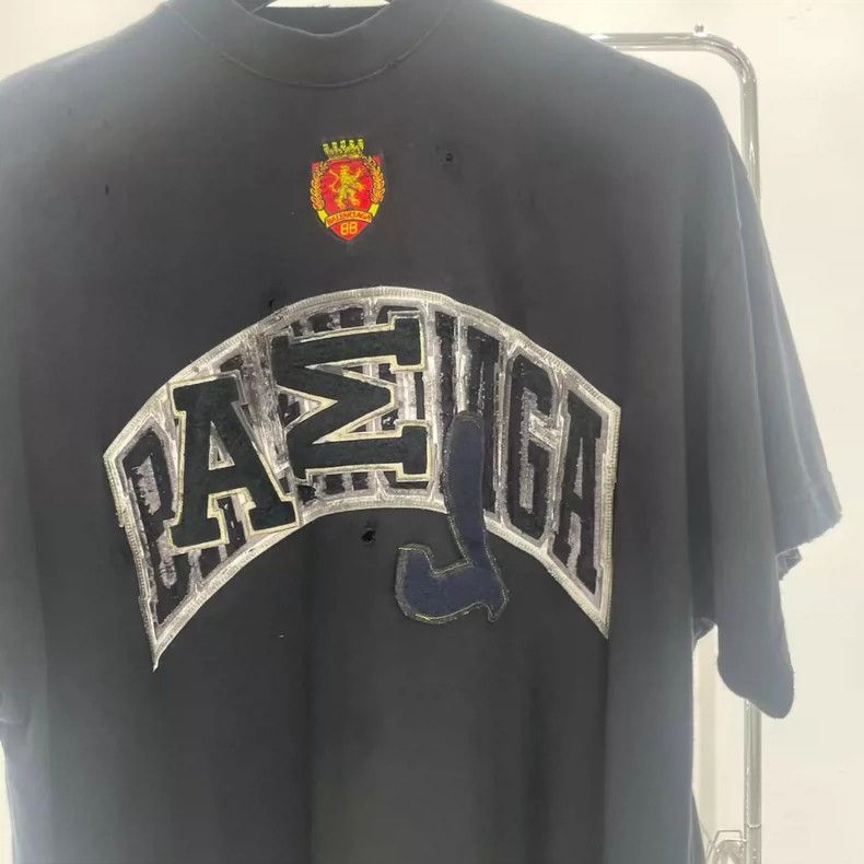 Balenciaga Balenciaga Manchester United Short Sleeve Tee - dmc Size US S / EU 44-46 / 1 - 3 Thumbnail