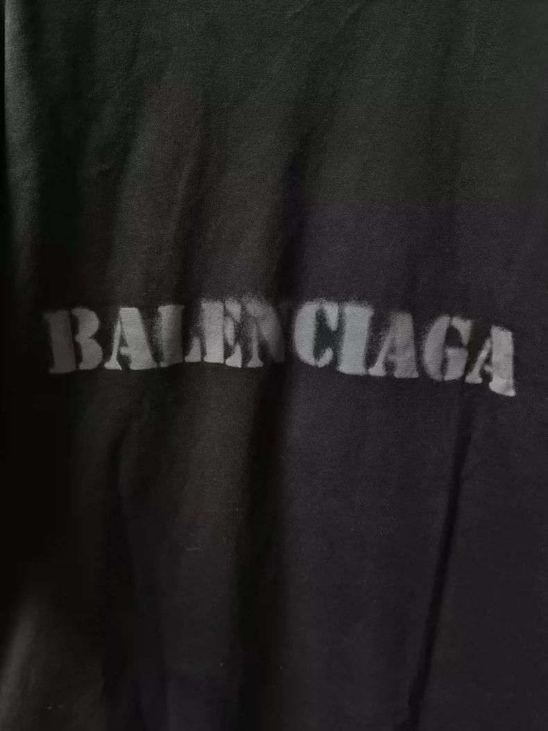 Balenciaga Balenciaga 24ss Inkjet Logo Short Sleeve - dmc Size US S / EU 44-46 / 1 - 3 Thumbnail