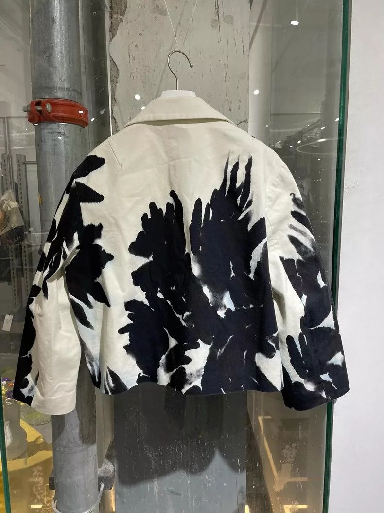 Dries Van Noten Dries Van Noten Cotton Print Jacket - dmc Size US XL / EU 56 / 4 - 3 Thumbnail