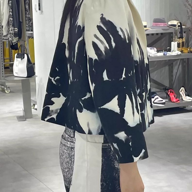 Dries Van Noten Dries Van Noten Cotton Print Jacket - dmc Size US XL / EU 56 / 4 - 5 Thumbnail