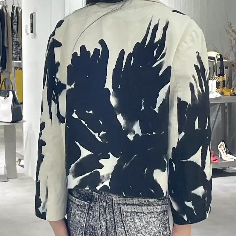 Dries Van Noten Dries Van Noten Cotton Print Jacket - dmc Size US XL / EU 56 / 4 - 7 Thumbnail
