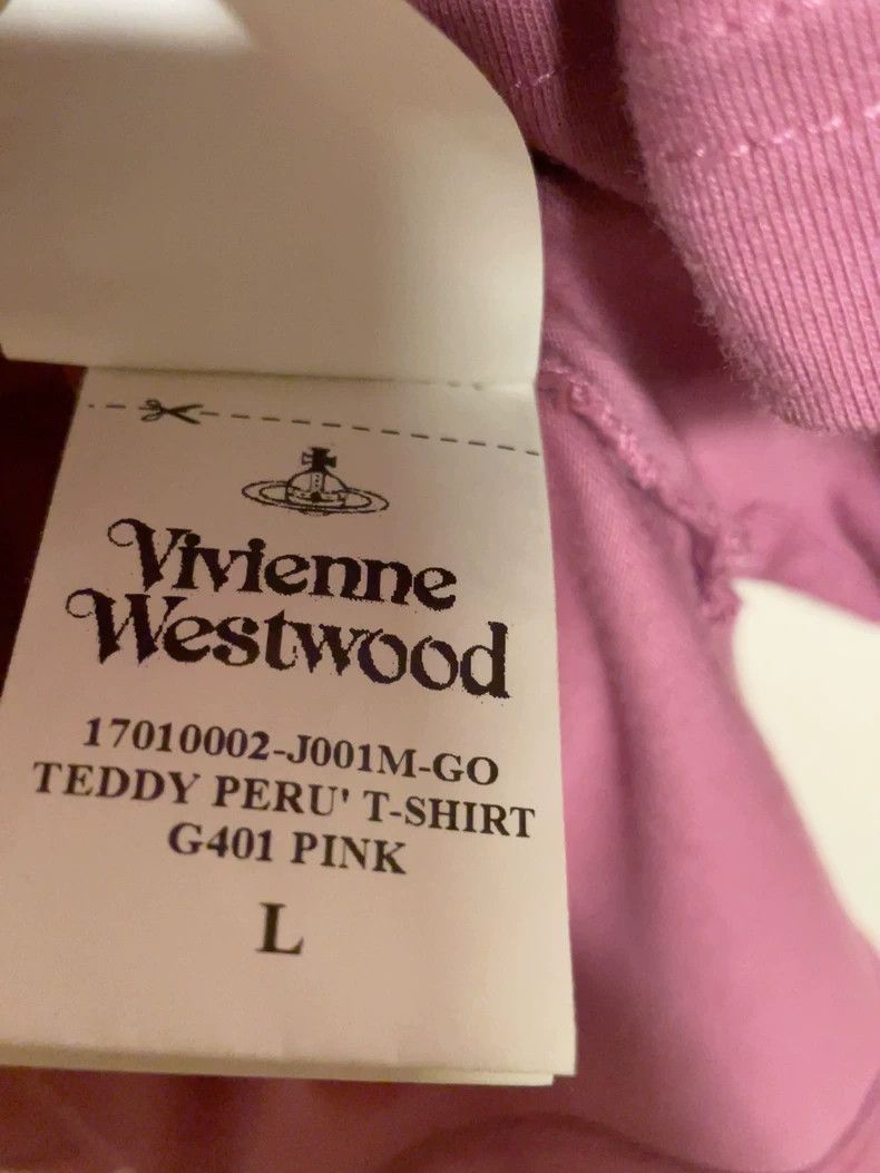 Vivienne Westwood Vivienne Westwood Bear Print Short Sleeve T-shirt - dmc Size US L / EU 52-54 / 3 - 7 Thumbnail