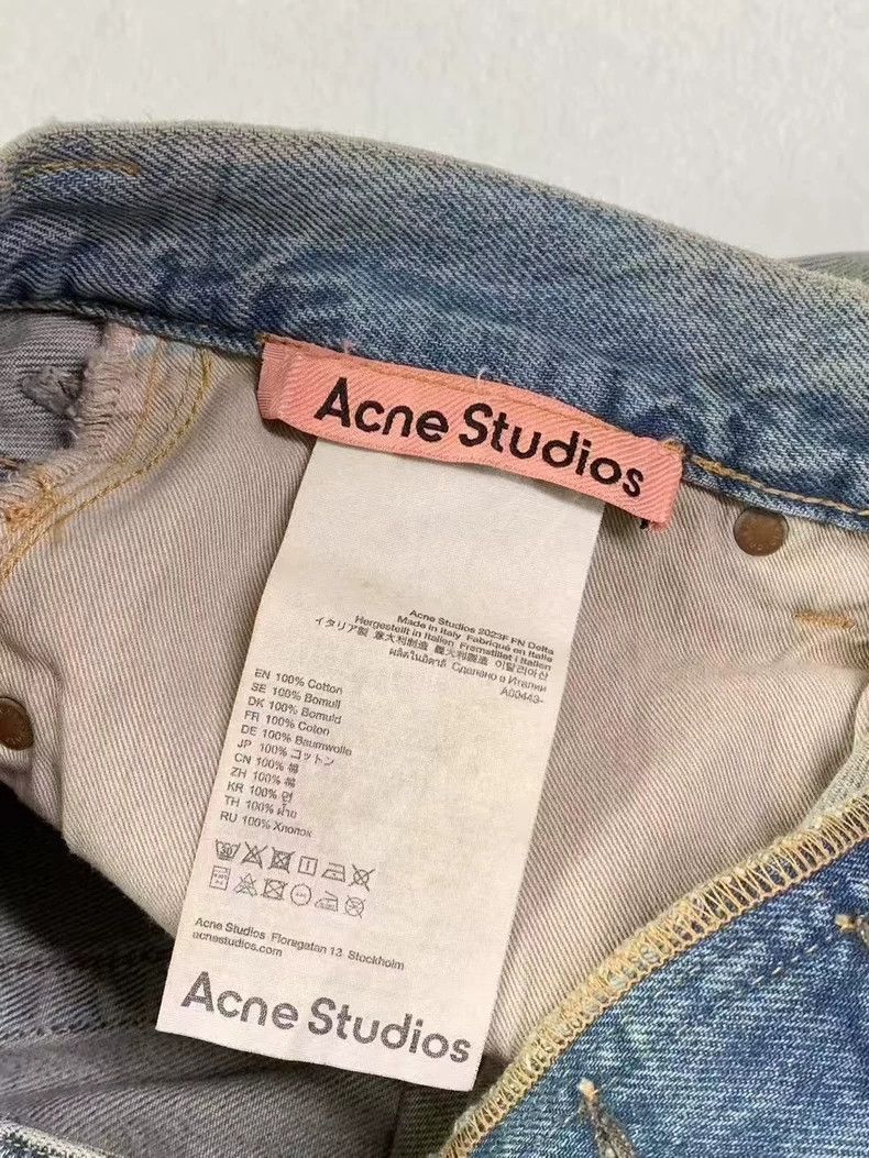Acne Studios Acne Studios New Color Denim Jeans - dmc Size US 28 / EU 44 - 3 Thumbnail