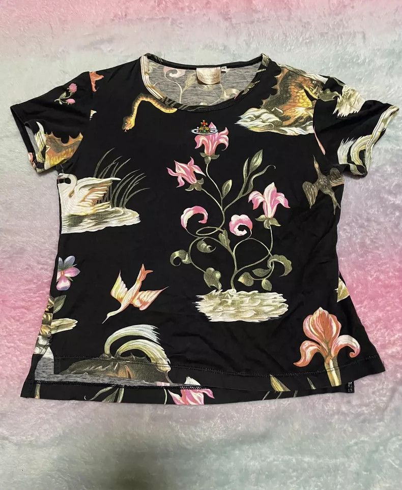 Vivienne Westwood Vivienne Westwood Vintage Print T-Shirt - dmc Size US M / EU 48-50 / 2 - 2 Thumbnail