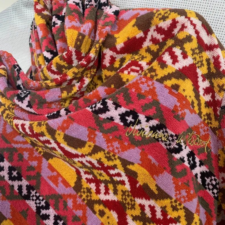 Vivienne Westwood Vivienne Westwood Logo Embroidered Robe - dmc Size US M / EU 48-50 / 2 - 8 Thumbnail