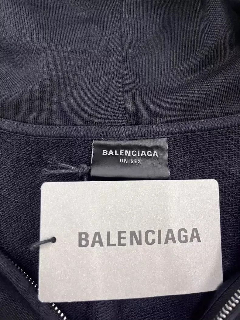 Balenciaga Balenciaga Heavy Metal FW23 Zip Hoodie - dmc Size US S / EU 44-46 / 1 - 5 Thumbnail