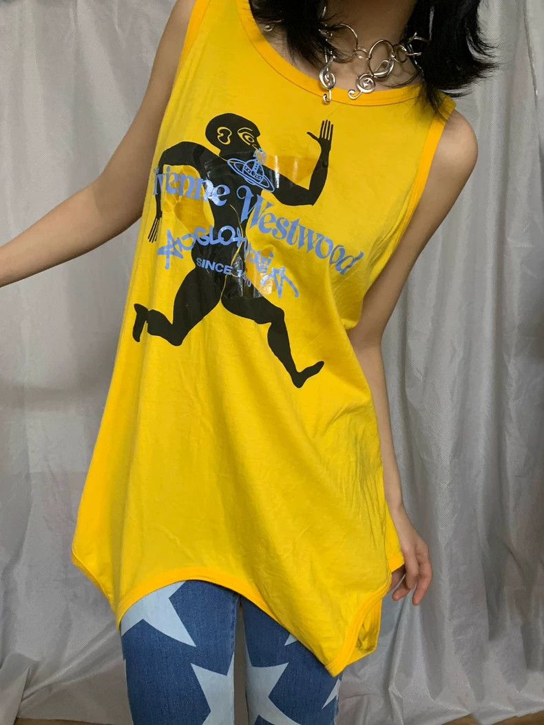 Vivienne Westwood Vivienne Westwood Double Collar Tank Top - dmc Size US M / EU 48-50 / 2 - 5 Thumbnail