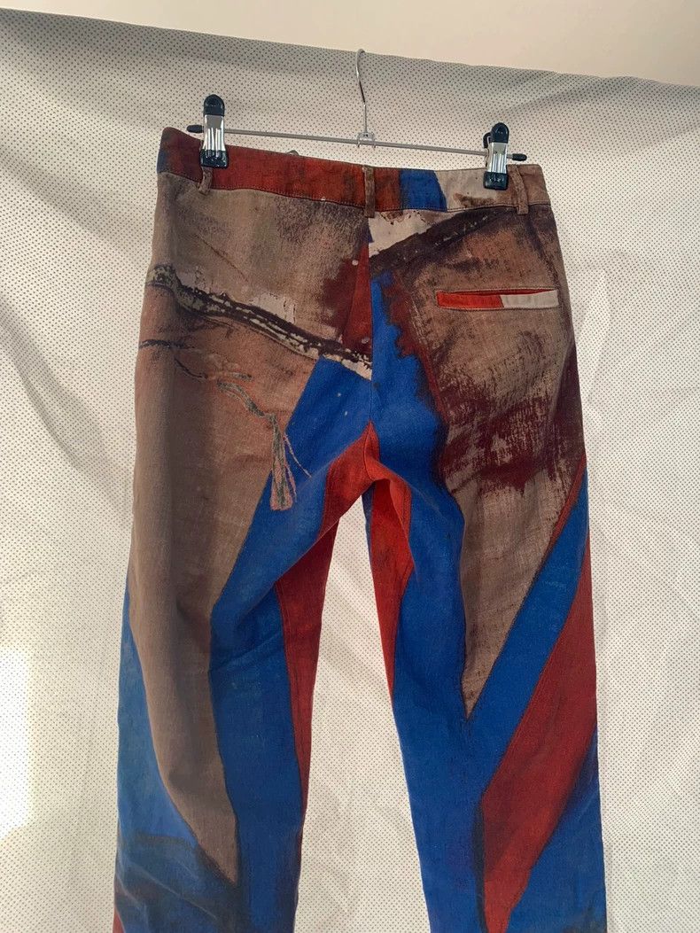 Vivienne Westwood Vivienne Westwood Oil Painting Pants - dmc Size US 34 / EU 50 - 3 Thumbnail