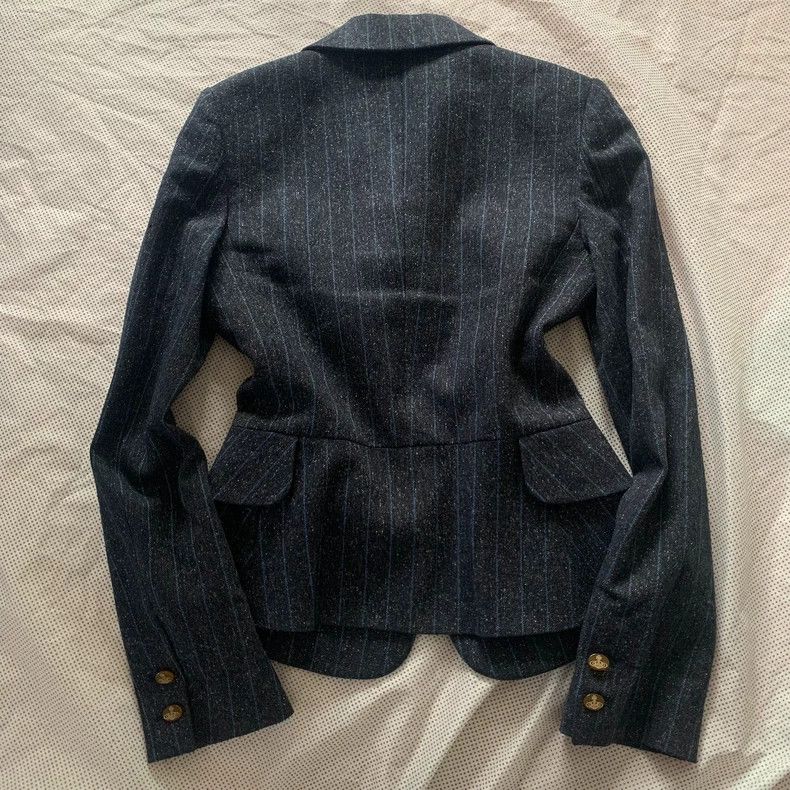 Vivienne Westwood Vivienne Westwood Wool Silk Blend Blazer - dmc Size US M / EU 48-50 / 2 - 3 Thumbnail