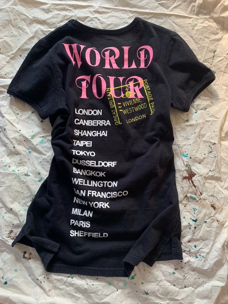 Vivienne Westwood Vivienne Westwood Red Lip World Landmark T-shirt - dmc Size US S / EU 44-46 / 1 - 2 Thumbnail