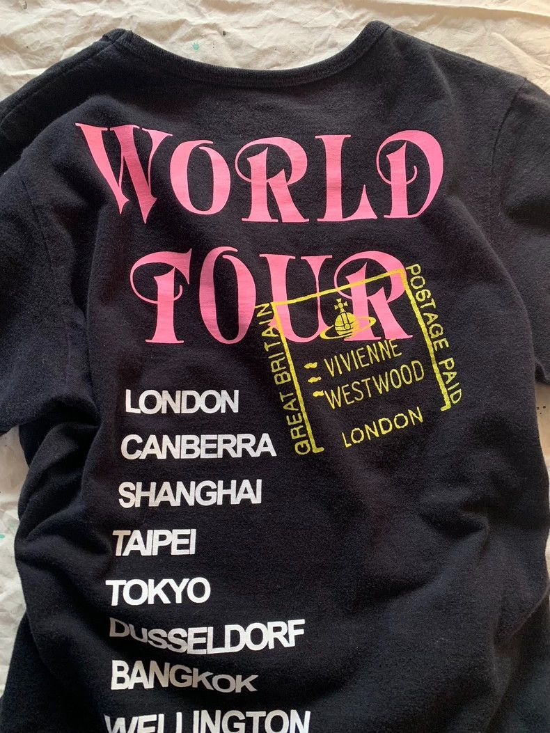 Vivienne Westwood Vivienne Westwood Red Lip World Landmark T-shirt - dmc Size US S / EU 44-46 / 1 - 6 Thumbnail