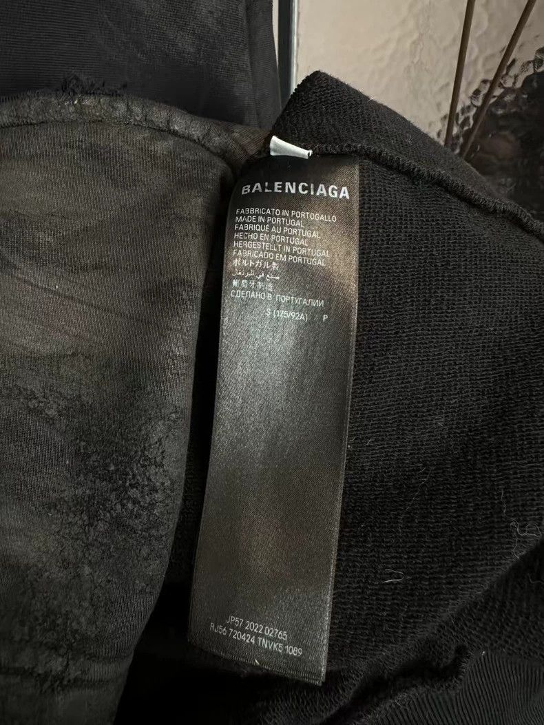 Balenciaga Balenciaga Mud-Dyed Zip Hoodie - dmc Size US S / EU 44-46 / 1 - 5 Thumbnail