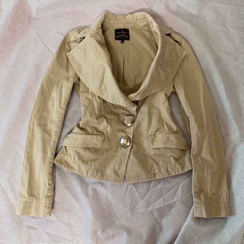 Vivienne Westwood Vivienne Westwood Drape Collar Jacket - dmc Size US M / EU 48-50 / 2 - 3 Thumbnail
