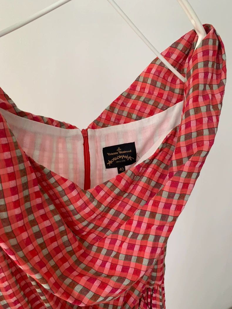 Vivienne Westwood Vivienne Westwood Plaid Sling Dress - dmc Size US 31 - 2 Thumbnail