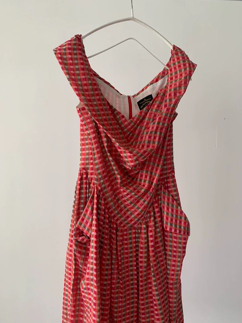 Vivienne Westwood Vivienne Westwood Plaid Sling Dress - dmc Size US 31 - 6 Thumbnail