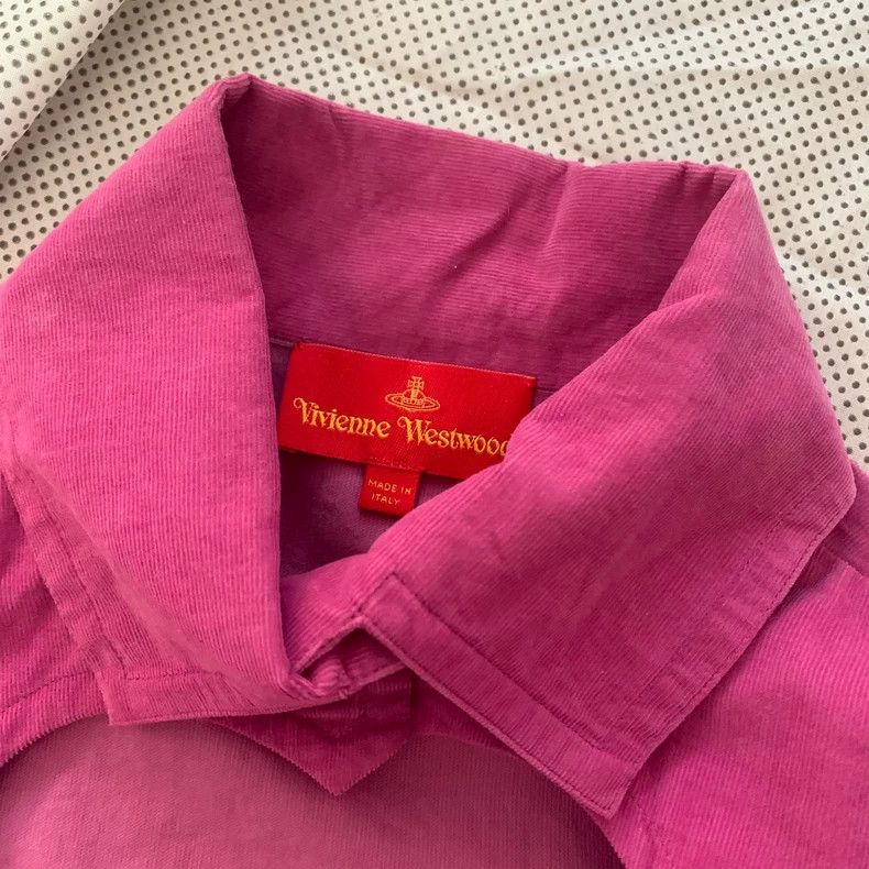 Vivienne Westwood Vivienne Westwood Pink Heart Cutout Shirt - dmc Size US S / EU 44-46 / 1 - 4 Thumbnail