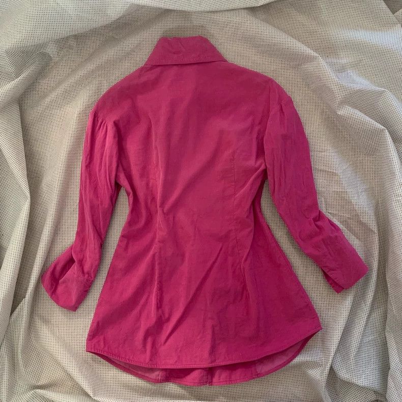 Vivienne Westwood Vivienne Westwood Pink Heart Cutout Shirt - dmc Size US S / EU 44-46 / 1 - 3 Thumbnail