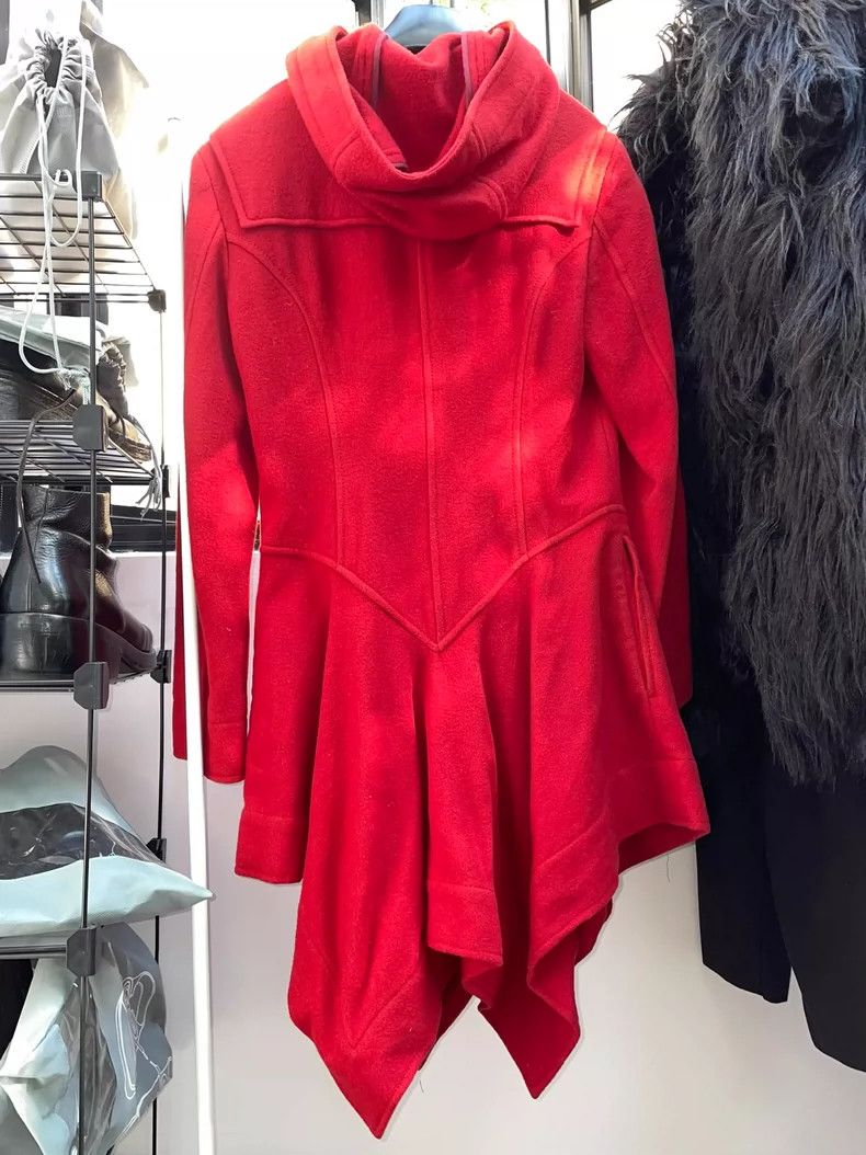 Vivienne Westwood Vivienne Westwood Red Wool Winter Coat - dmc Size US S / EU 44-46 / 1 - 2 Thumbnail
