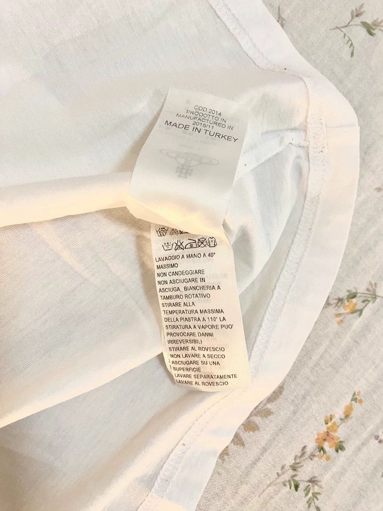 Vivienne Westwood Vivienne Westwood Saturn Print Short Sleeve T-shirt - dmc Size US S / EU 44-46 / 1 - 7 Thumbnail