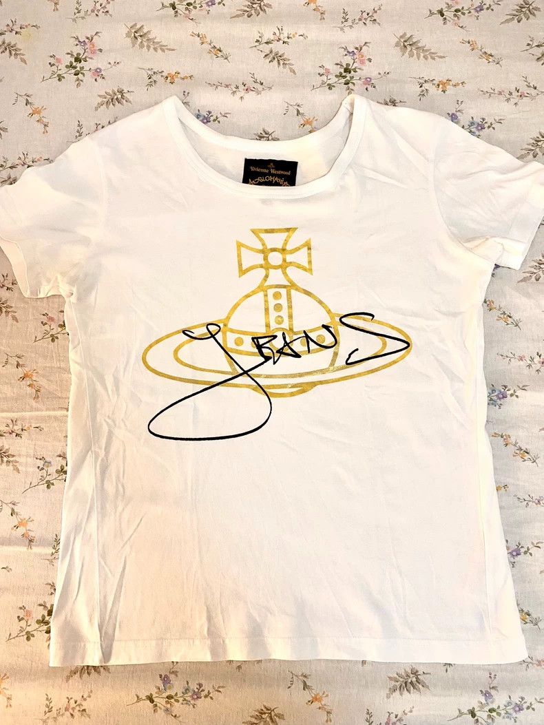 Vivienne Westwood Vivienne Westwood Saturn Print Short Sleeve T-shirt - dmc Size US S / EU 44-46 / 1 - 3 Thumbnail