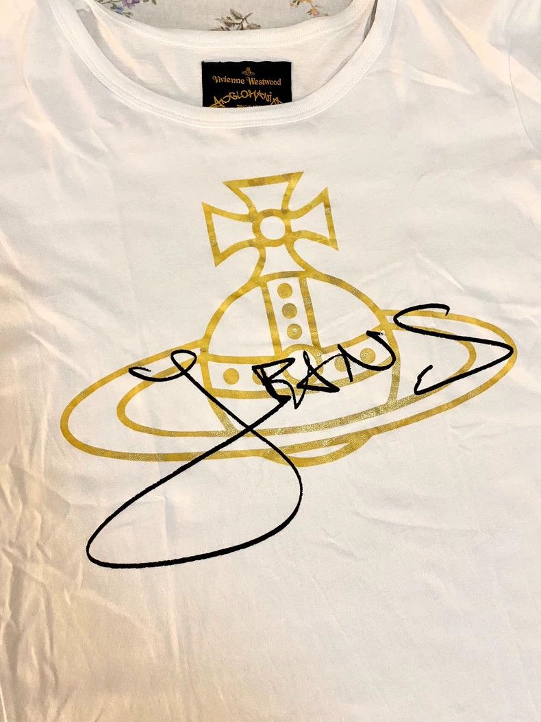 Vivienne Westwood Vivienne Westwood Saturn Print Short Sleeve T-shirt - dmc Size US S / EU 44-46 / 1 - 5 Thumbnail