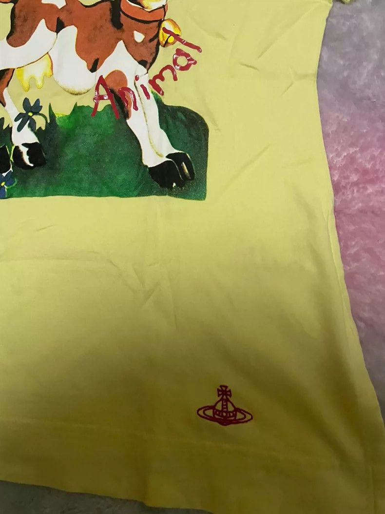 Vivienne Westwood Vivienne Westwood Cow Print Short Sleeve T-shirt - dmc Size US XS / EU 42 / 0 - 3 Thumbnail