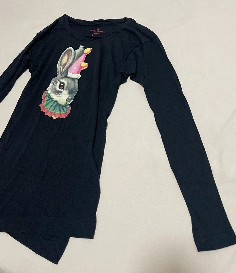 Vivienne Westwood Vivienne Westwood Rabbit Print Long Sleeve Top - dmc Size US XS / EU 42 / 0 - 4 Thumbnail