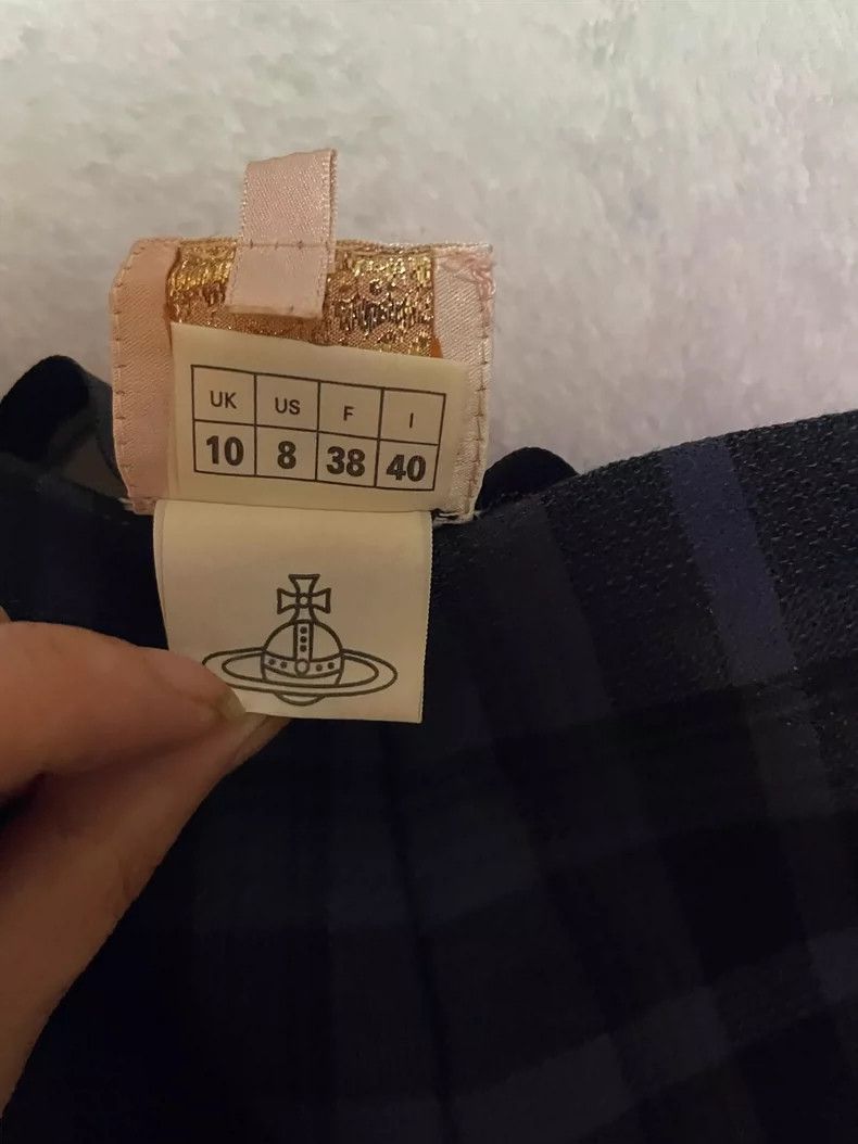 Vivienne Westwood Vivienne Westwood Vintage Plaid Midi Skirt - dmc Size US 26 / EU 42 - 8 Thumbnail