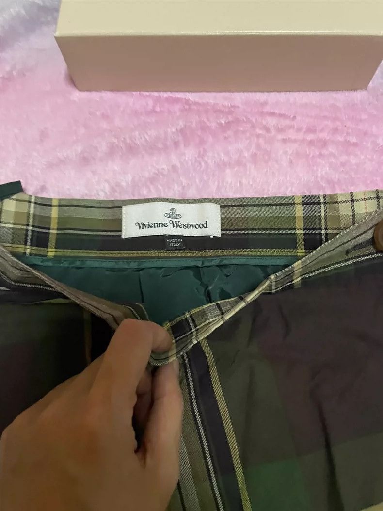 Vivienne Westwood Vivienne Westwood Vintage Plaid Midi Skirt - dmc Size US 38 / EU 54 - 6 Thumbnail