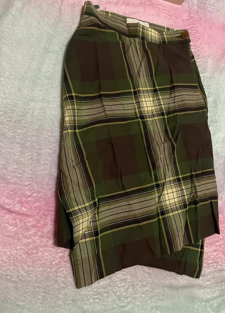 Vivienne Westwood Vivienne Westwood Vintage Plaid Midi Skirt - dmc Size US 38 / EU 54 - 5 Thumbnail