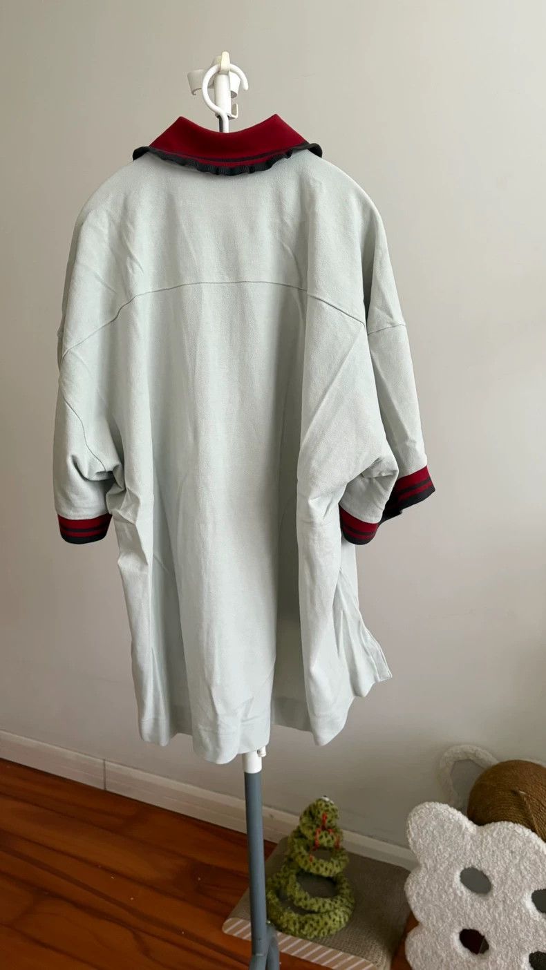 Vivienne Westwood Vivienne Westwood Rose Embroidery Polo Shirt - dmc Size US M / EU 48-50 / 2 - 2 Thumbnail