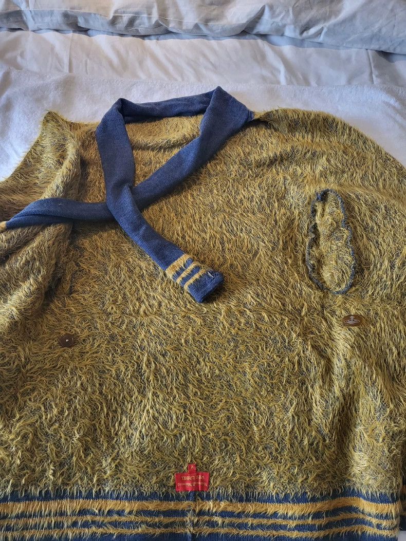 Vivienne Westwood Vivienne Westwood Mohair Cardigan Coat - dmc Size US S / EU 44-46 / 1 - 6 Thumbnail