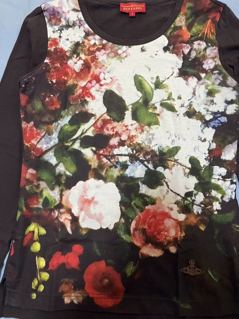 Vivienne Westwood Vivienne Westwood Vintage Floral Long-Sleeve Top - dmc Size US M / EU 48-50 / 2 - 5 Thumbnail