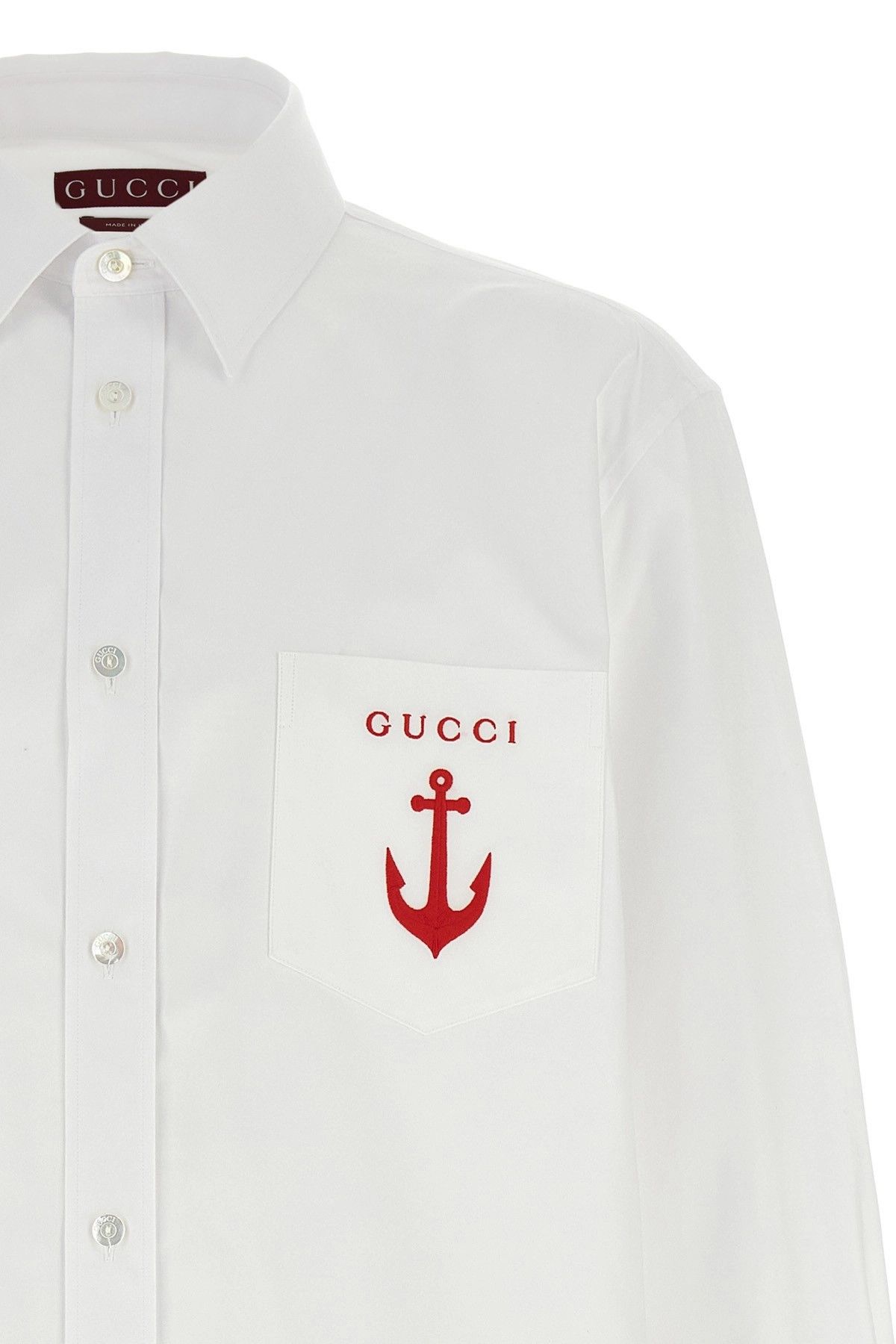 Gucci Poplin shirt Size US L / EU 52-54 / 3 - 3 Thumbnail