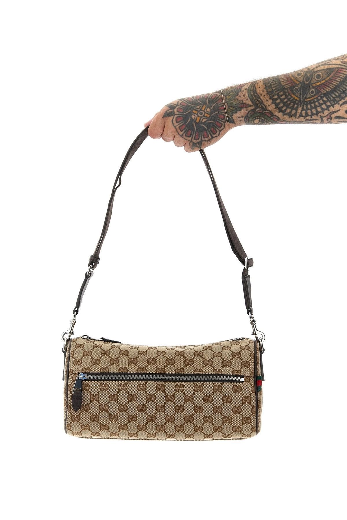 Gucci Small GG cylindrical shoulder strap Size ONE SIZE - 2 Thumbnail