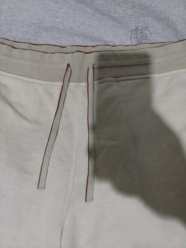Ermenegildo Zegna LoroPiana 24 Linen Drawstring Shorts Size US 34 / EU 50 - 4 Thumbnail