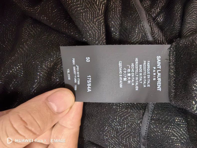 Saint Laurent Paris Saint Laurent SLP Wide-Leg 50 Size US 31 - 2 Thumbnail