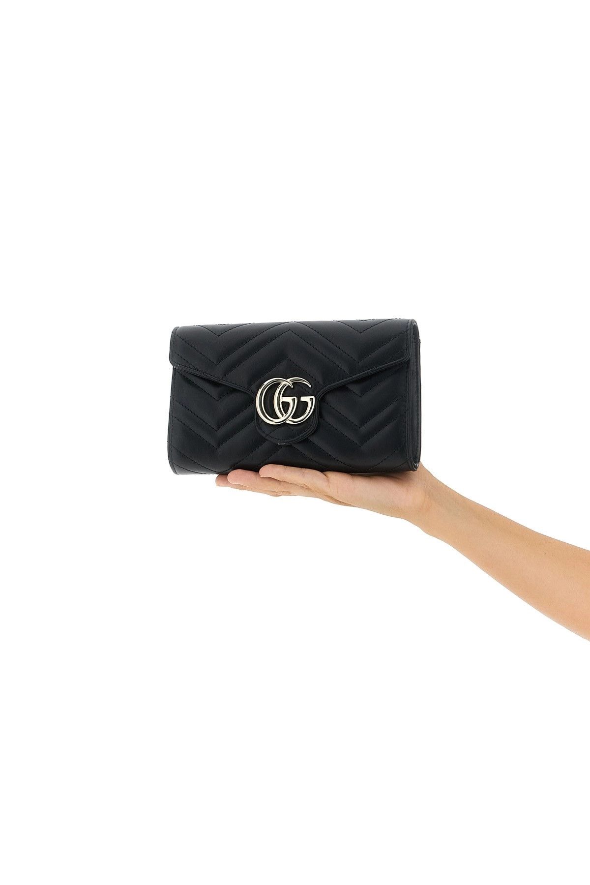 Gucci 'GG Marmont' wallet on chain Size ONE SIZE - 2 Thumbnail