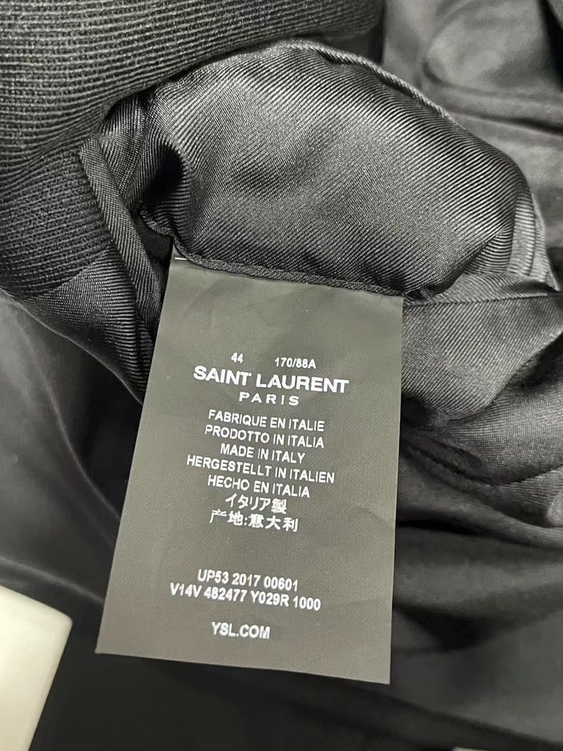 Saint Laurent Paris YSL Saint Laurent court-style suit jacket Size US L / EU 52-54 / 3 - 6 Thumbnail