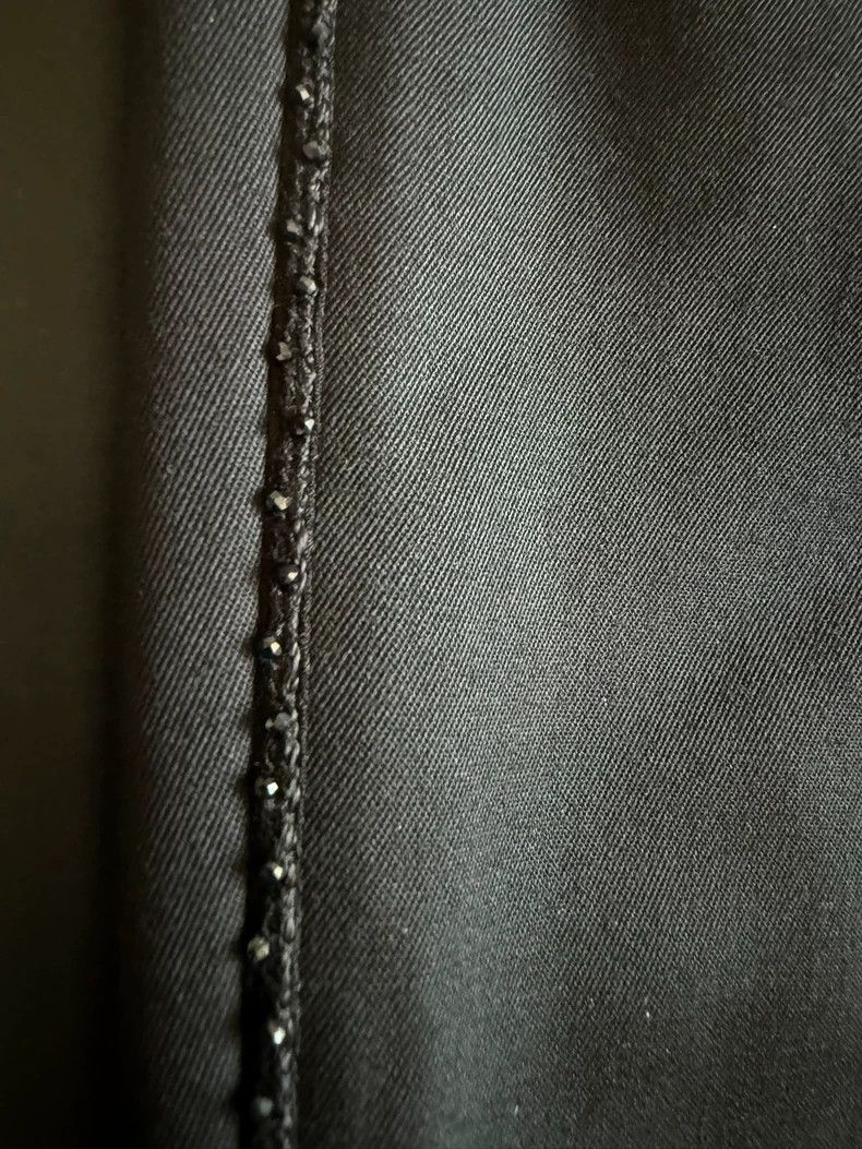 Saint Laurent Paris Saint Laurent Crystal Embellished Casual Pants Size US 30 / EU 46 - 2 Thumbnail