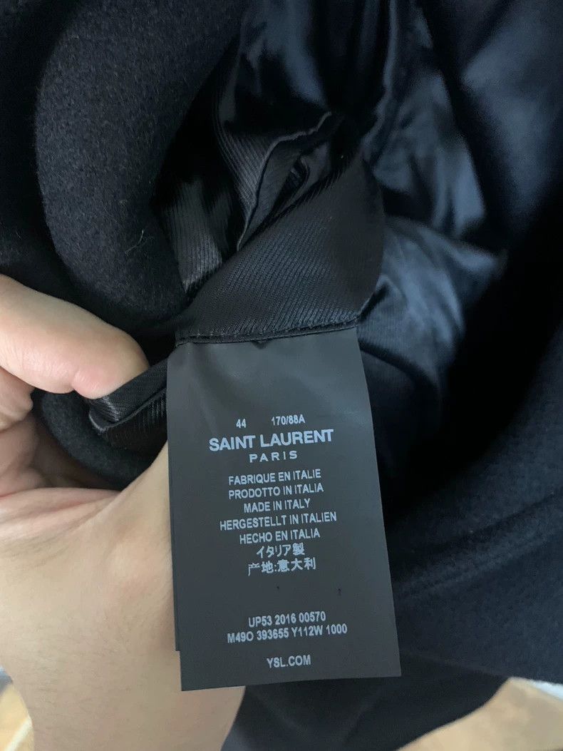 Saint Laurent Paris Saint Laurent 2016FW Chestfield Coat Size US S / EU 44-46 / 1 - 3 Thumbnail
