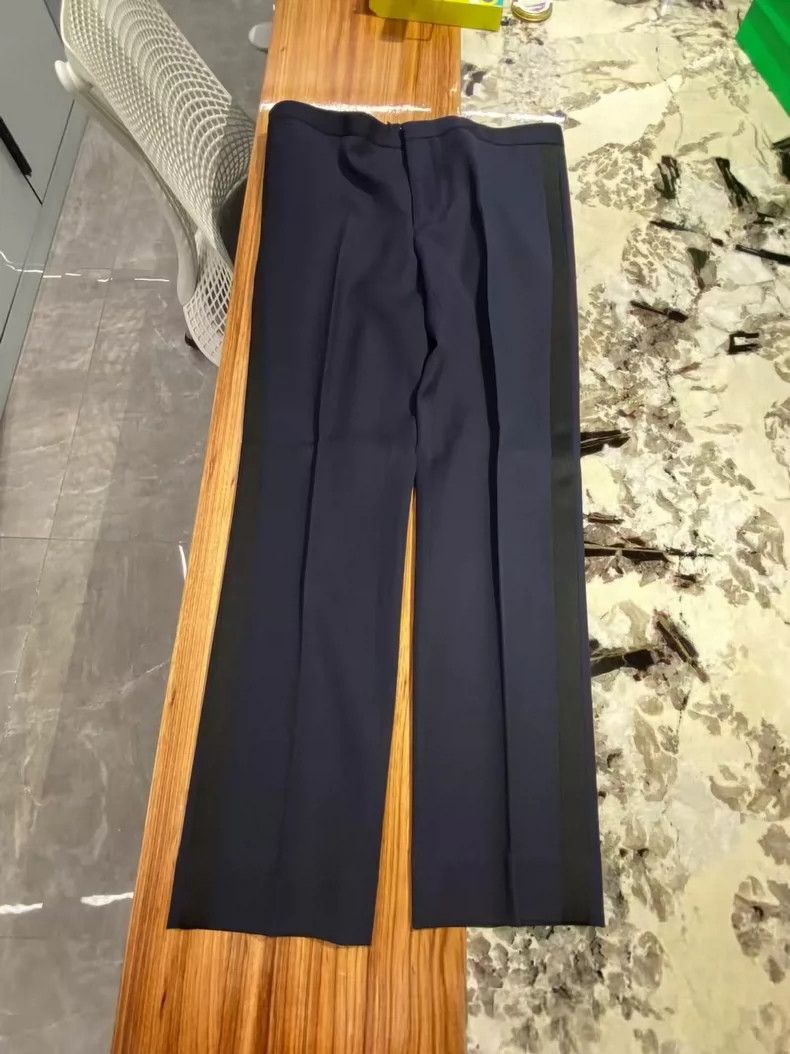 Saint Laurent Paris Saint Laurent Dark Blue Tuxedo Set Size US 31 - 5 Thumbnail