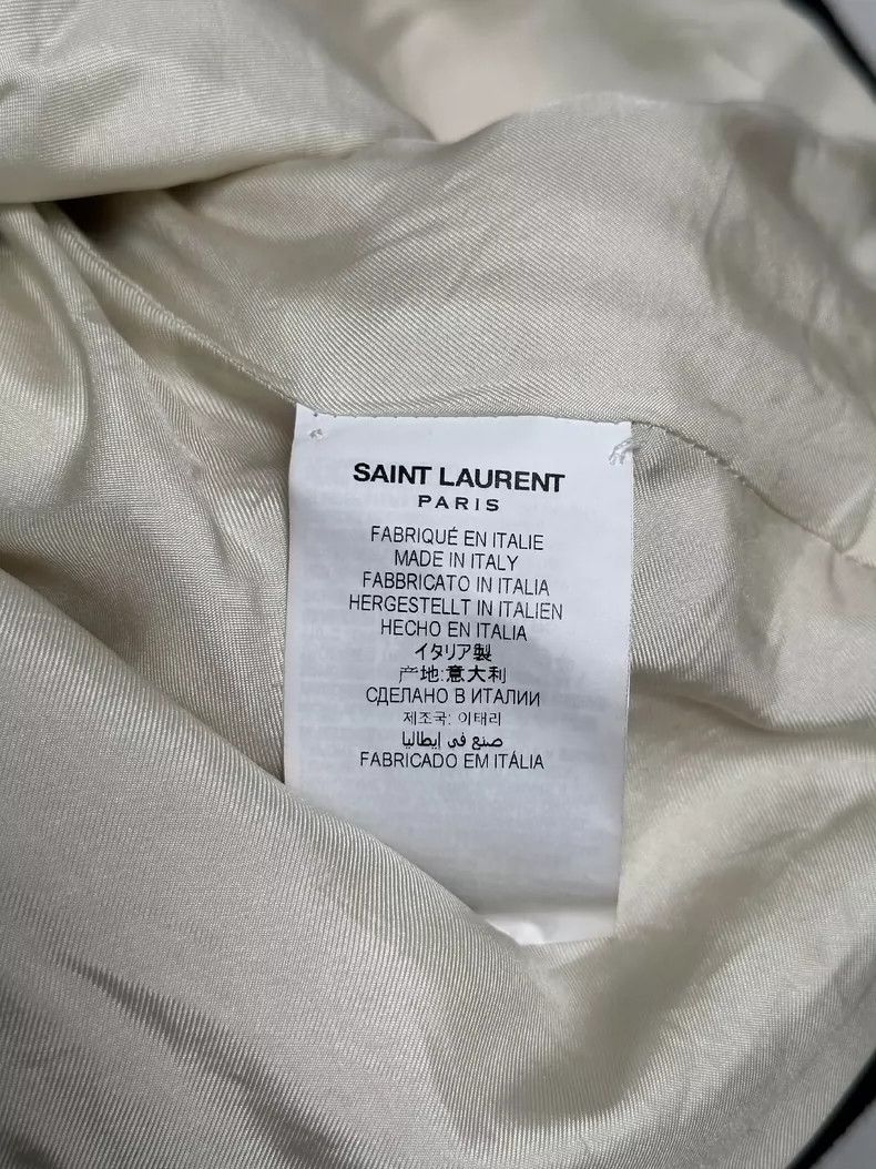 Yves Saint Laurent Saint Laurent Ivory Tweed Jacket Size US S / EU 44-46 / 1 - 5 Thumbnail