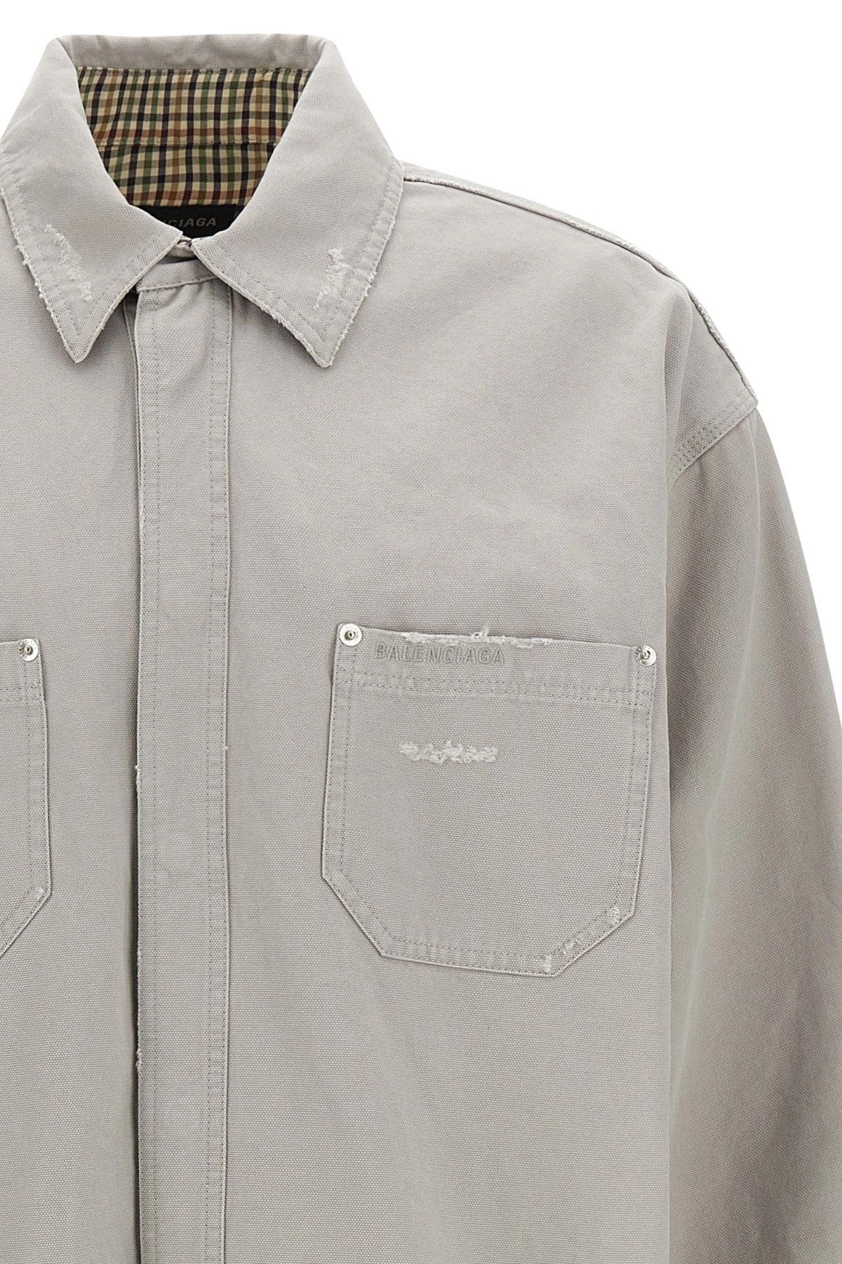 Balenciaga 'Workwear' overshirt Size US L / EU 52-54 / 3 - 3 Thumbnail