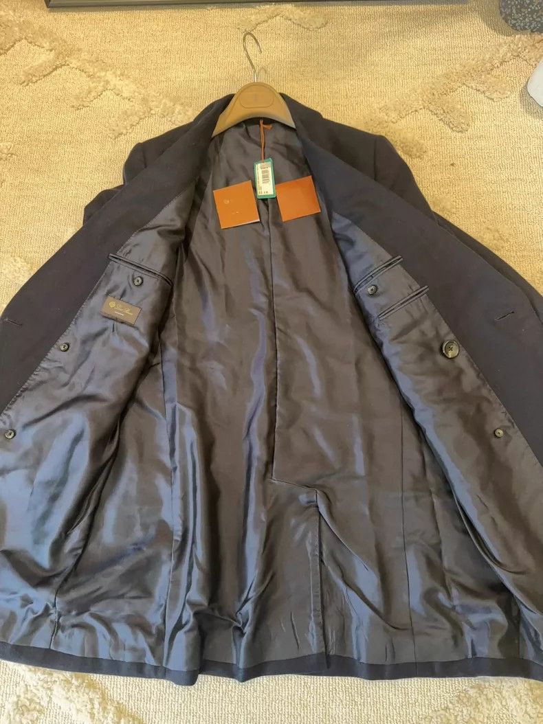 Loro Piana Loro Piana Double-Breasted Long Coat Size M / US 6-8 / IT 42-44 - 6 Thumbnail