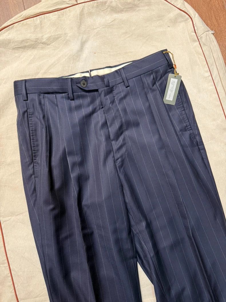 Loro Piana Loro Piana Wool Striped Casual Trousers Size US 30 / EU 46 - 2 Thumbnail