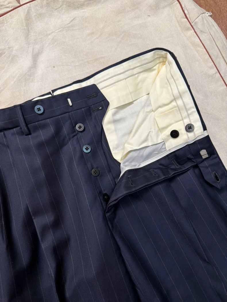 Loro Piana Loro Piana Wool Striped Casual Trousers Size US 30 / EU 46 - 3 Thumbnail