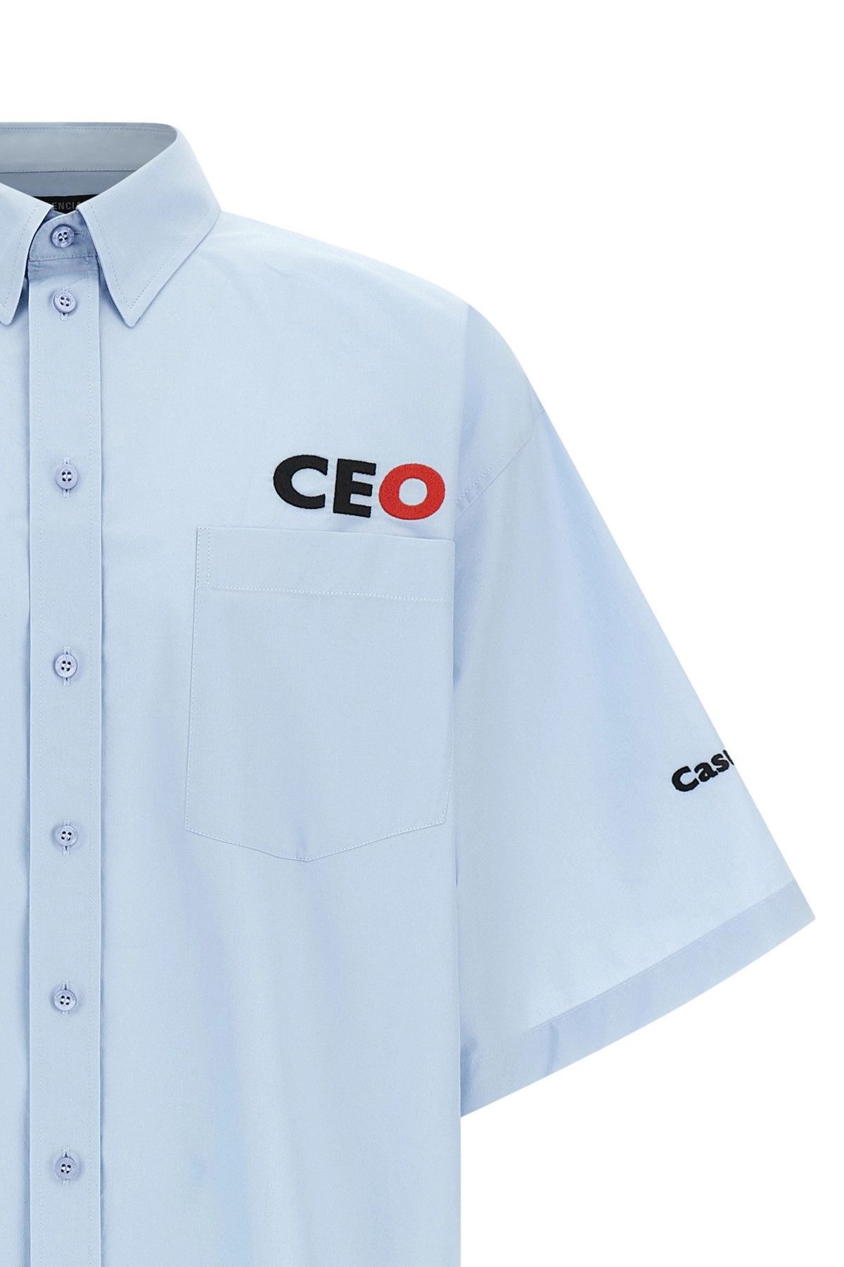 Balenciaga 'CEO Uniform Logo' shirt Size US L / EU 52-54 / 3 - 3 Thumbnail